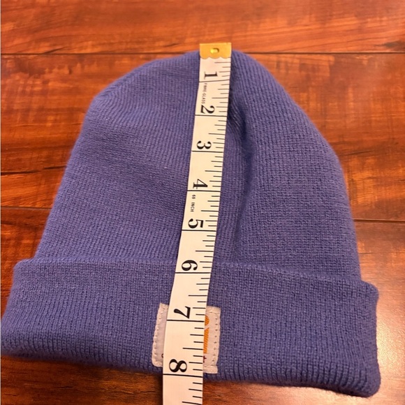 Carhartt Acrylic Hat Knit Cuffed Beanie Purple Violet Lavender Youth Unisex - Picture 7 of 7